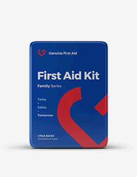 First Aid Medical Metal Case